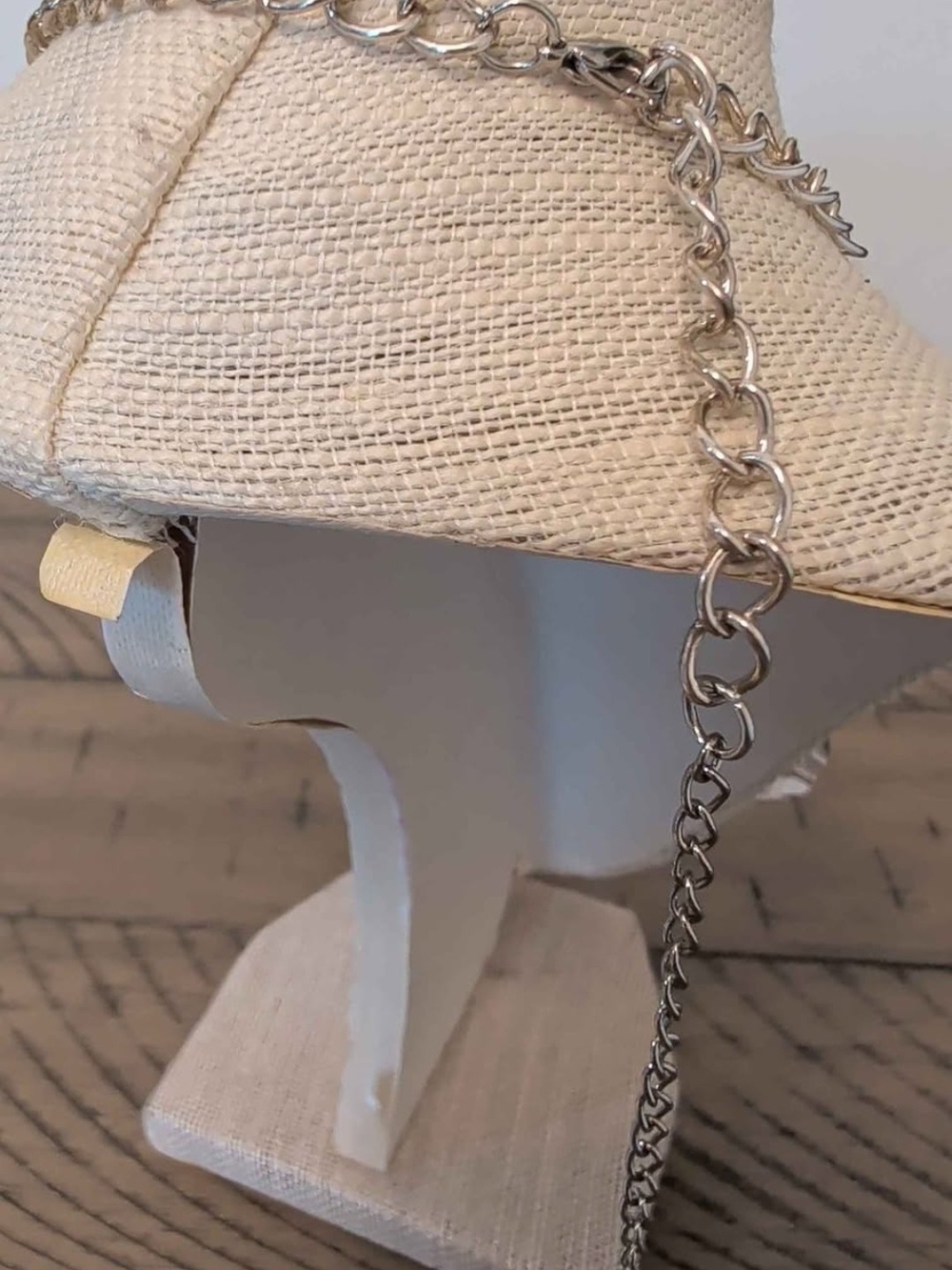 Faceted Champagne Bubble Statement Necklace - Picture 3 of 3